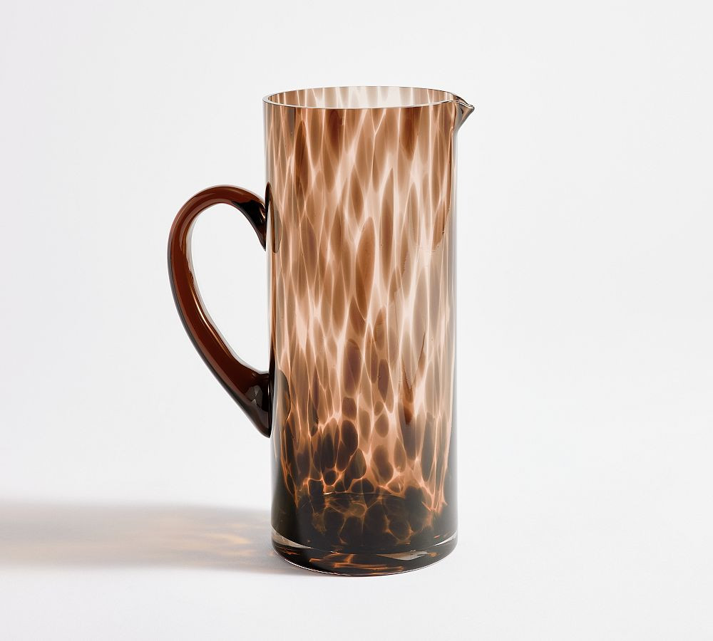 Tortoise Glass Pitcher | Pottery Barn (US)