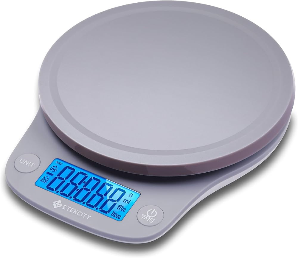 Etekcity 0.1g Food Kitchen Scale, Digital Ounces and Grams for Cooking, Baking, Meal Prep, Dietin... | Amazon (US)