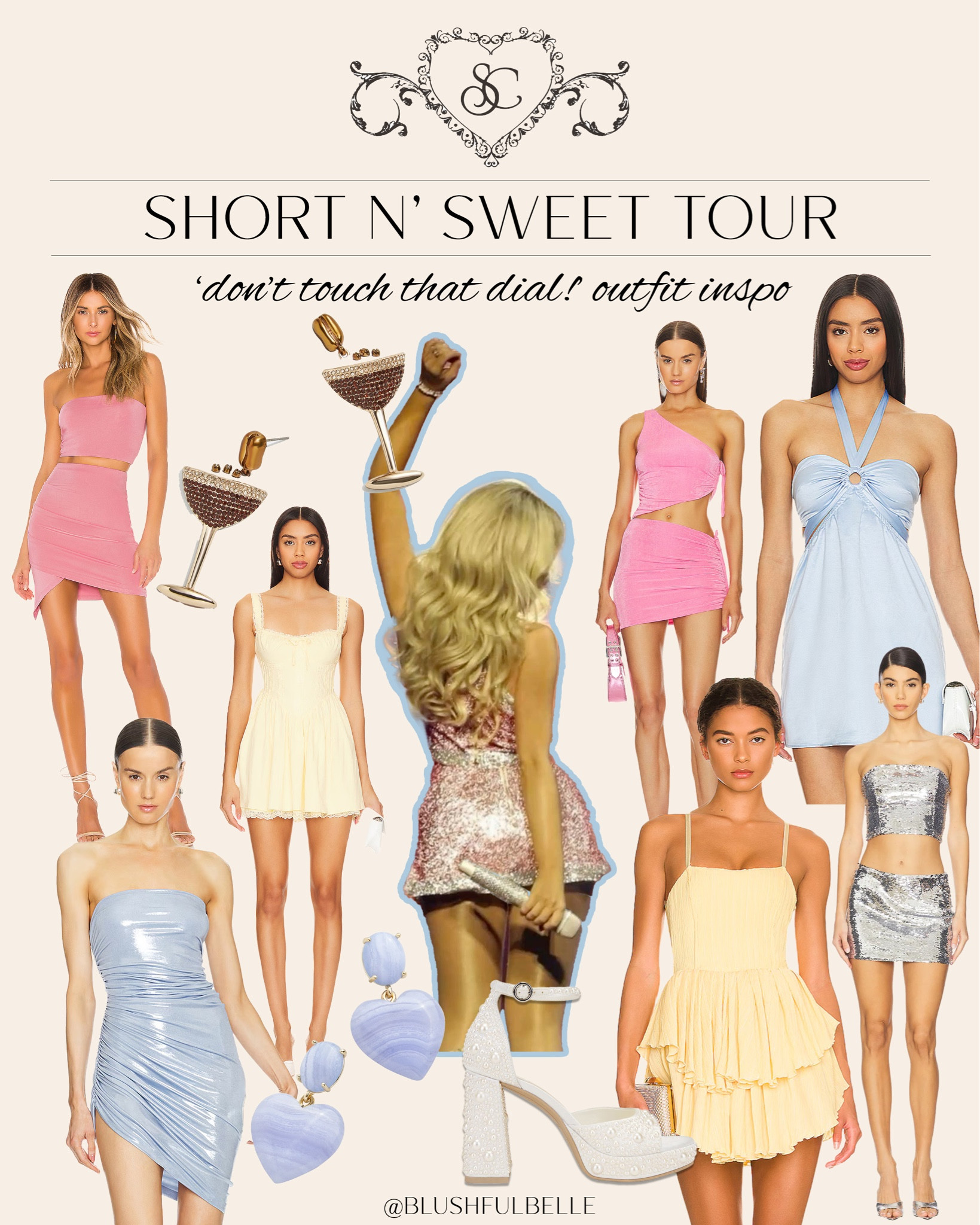 Sabrina Carpenter Short N’ Sweet Tour outfit inspo 💋 Act 3: Don’t Touch That Dial! 

Concert outfits, spring dresses, pink, party outfits

#LTKParties #LTKStyleTip