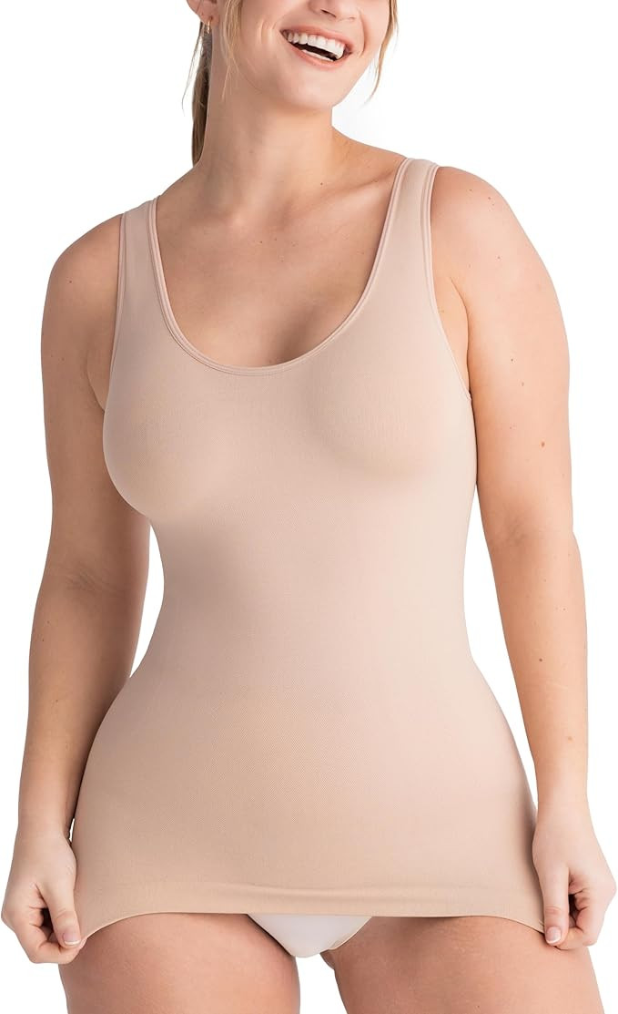 SHAPERMINT Compression Tank Cami - Tummy and Waist Control Body Shapewear Camisole for Women | Amazon (US)