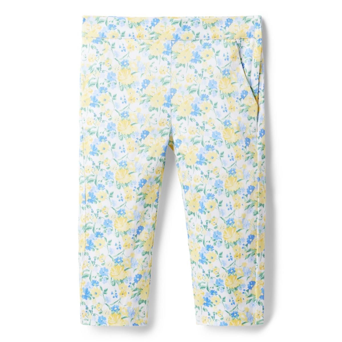 Floral Sateen Cropped Pant | Janie and Jack