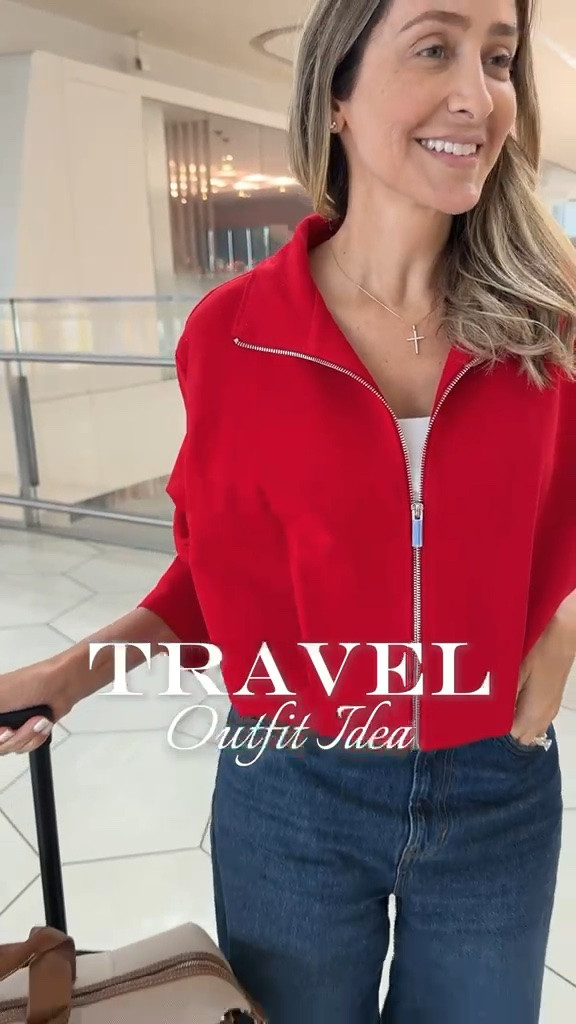 Travel outfit idea
Airport outfit I wore on my way to New York! Comfortable, stylish, and elegant, perfect for your next trip. Fits true to size and I’m wearing size small

#LTKU #LTKTravel #LTKOver40