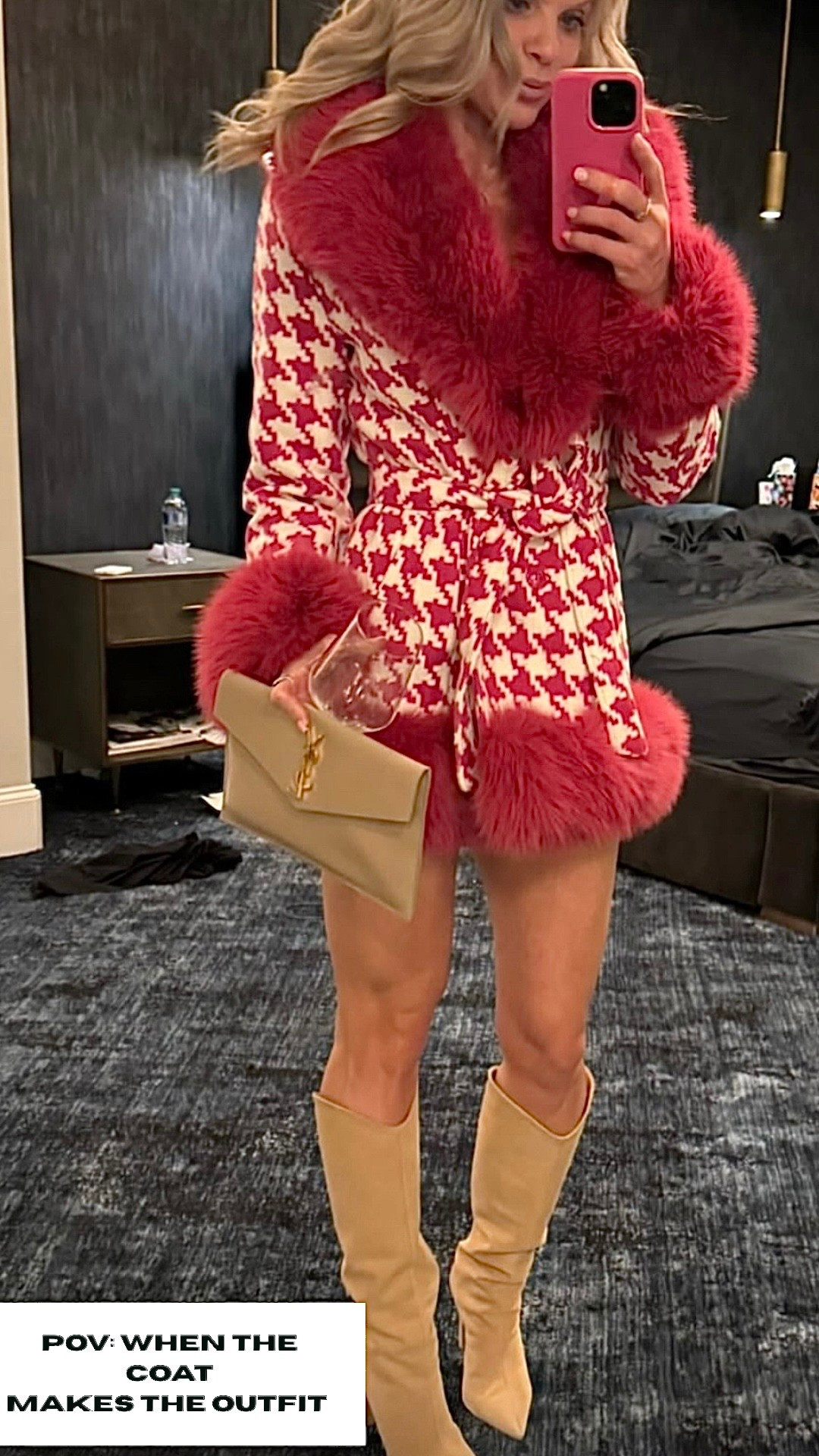 It’s not the season for it but wishing it was! 🩷 This coat is always sold out, so I’m linking it now so you can have it for fall! 🍁 Wearing size small but could have sized down.

#LTKStyleTip #LTKU #LTKSeasonal