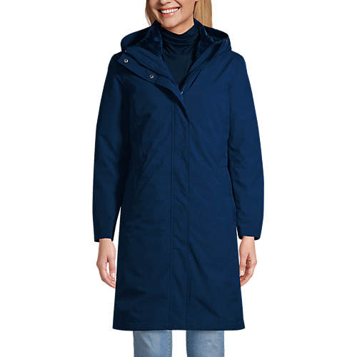 Women's Insulated 3 in 1 Primaloft Parka | Lands' End (US)