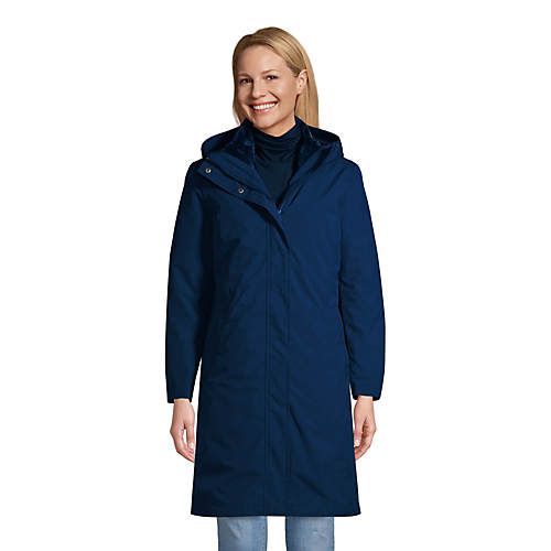Women's Insulated 3 in 1 Primaloft Parka | Lands' End (US)
