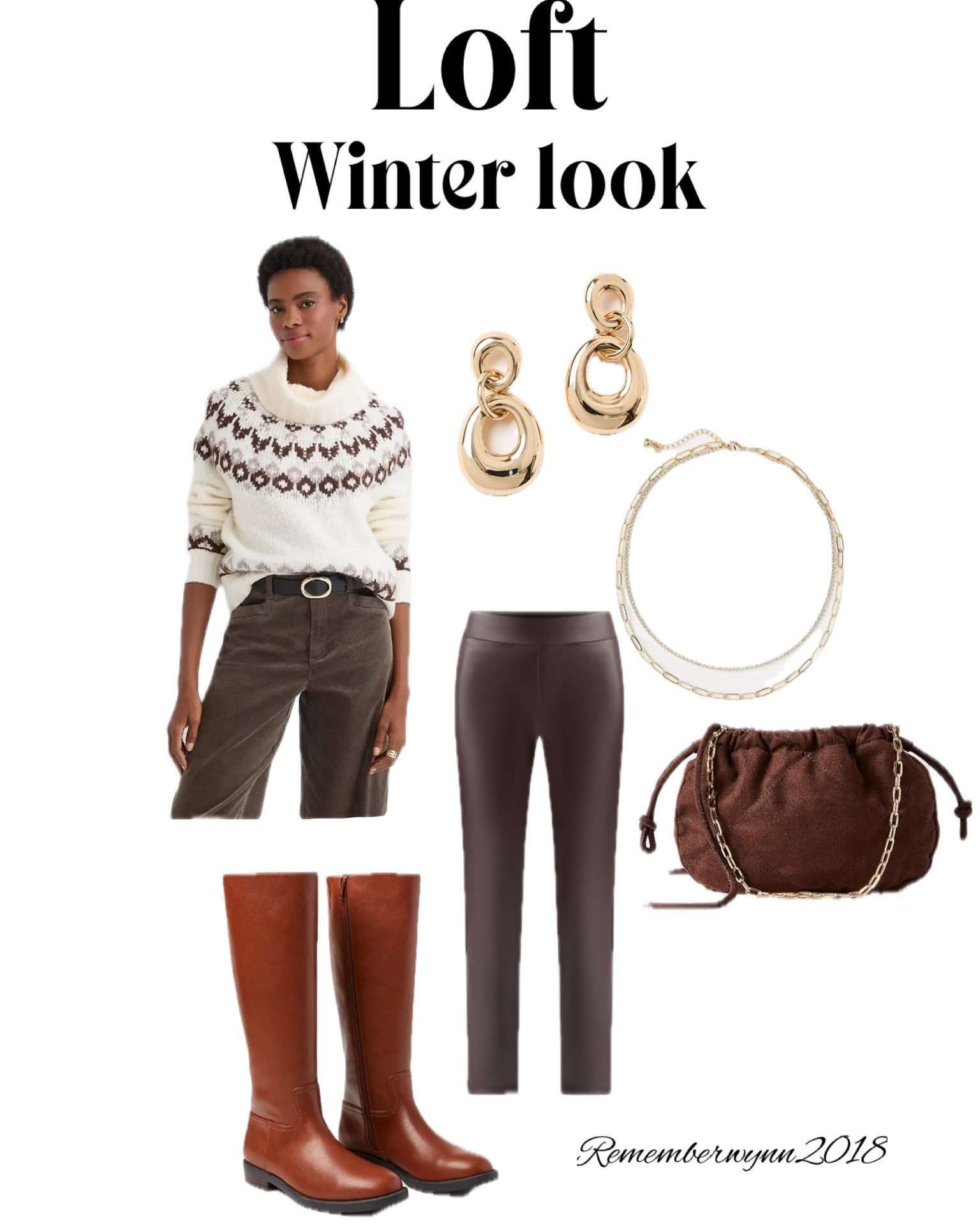 Cozy winter fashion

Cozy sweaters
Riding boots
Dumpling bag
Faux leather leggings 
Gold accessories 
Loft
Women over 60



#LTKWorkwear #LTKSaleAlert #LTKMidsize