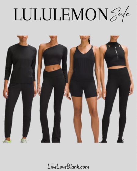 Lululemon sale
Tank top 
One shoulder asymmetrical long sleeve top
Fleece high rise jogger
High rise leggings 



#LTKsalealert #LTKstyletip #LTKU