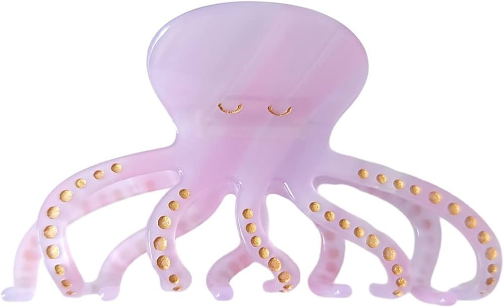 Big Octopus Claw Clip,Dog Claw Clip,Acetate Hair Clips,Big Claw Clips for Women | Amazon (US)