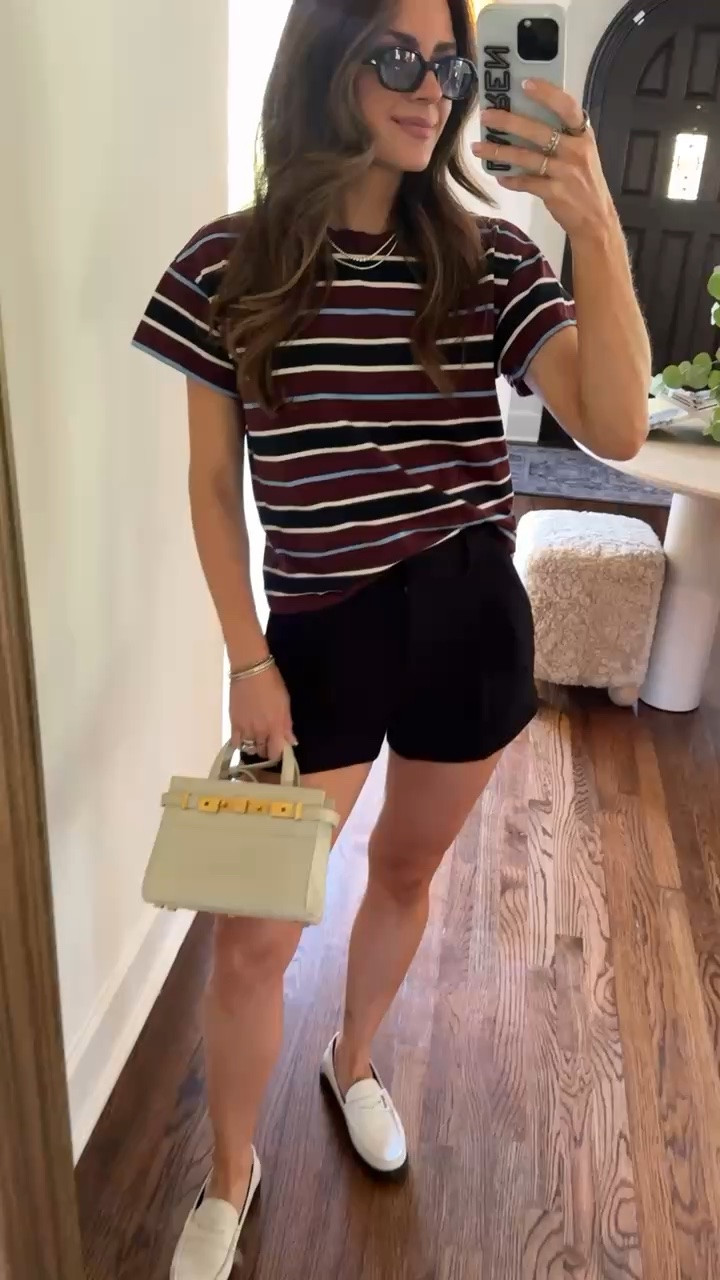OOTD - weekend outfit ✨ I love these shorts and have them in several colors/lengths

#LTKootd #LTKdayinmylife