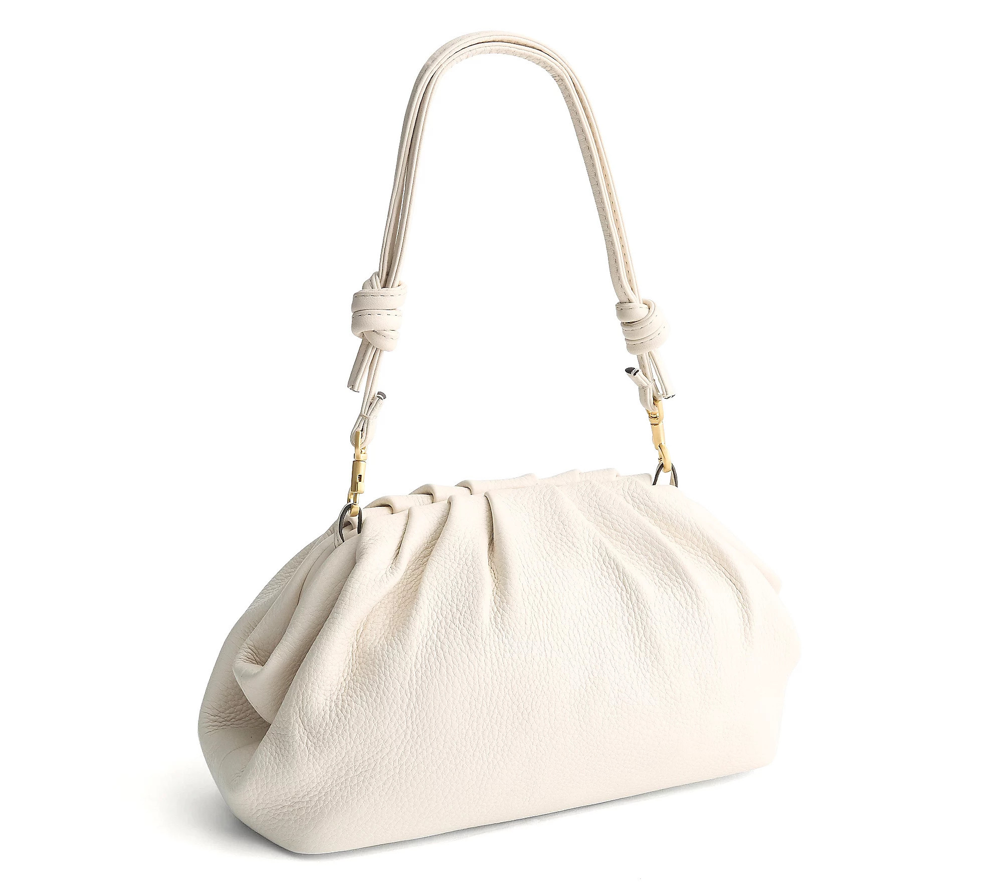 Vera Bradley Taber Leather Dumpling Bag | QVC