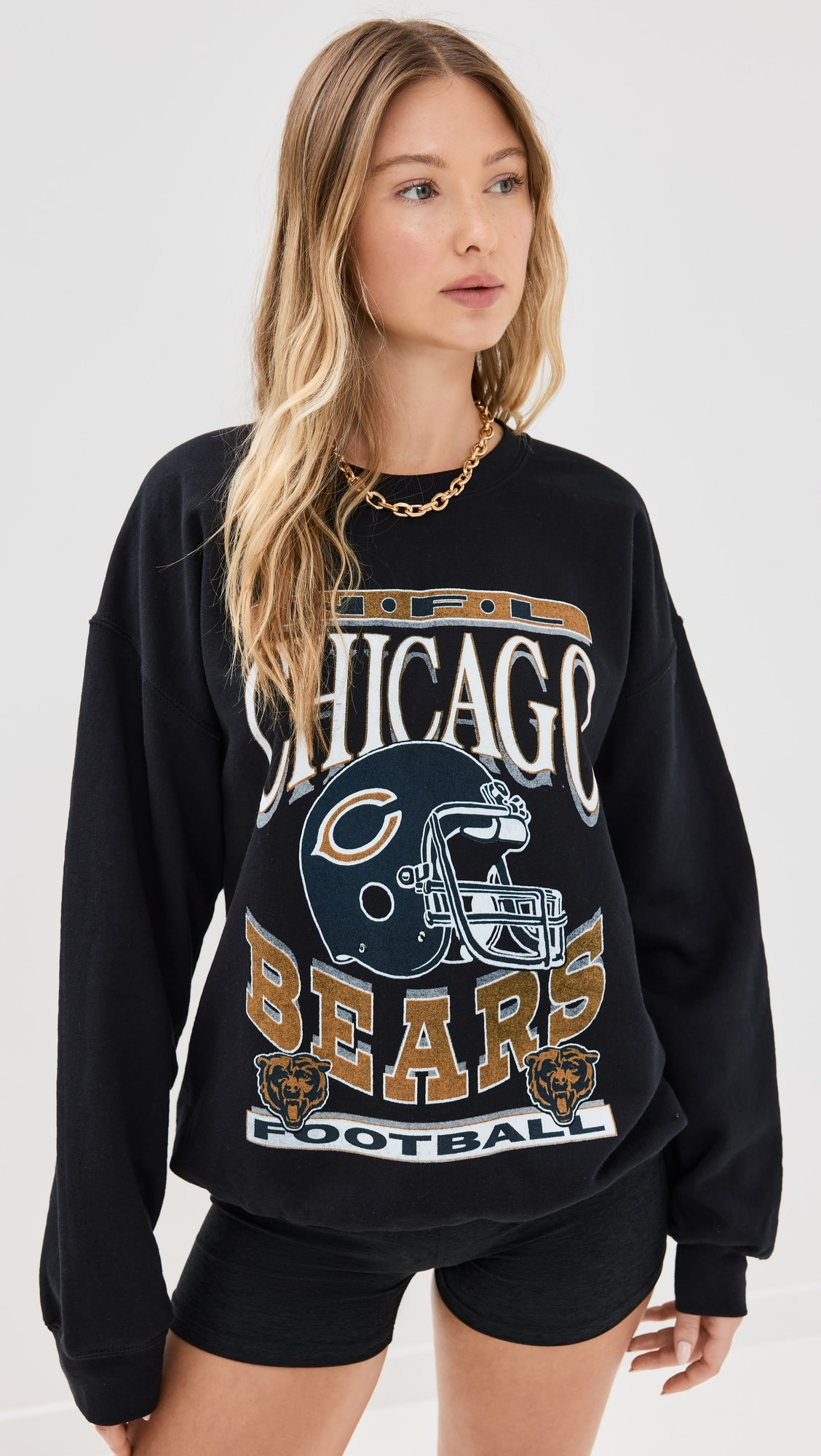 Bears Helmet Crew Sweatshirt | Shopbop