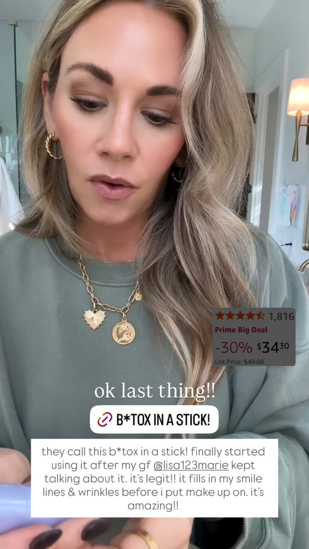 My skin care hack! Tatcha serum stick to help smooth fine lines on sale now with Amazon prime

#LTKBeauty #LTKSaleAlert