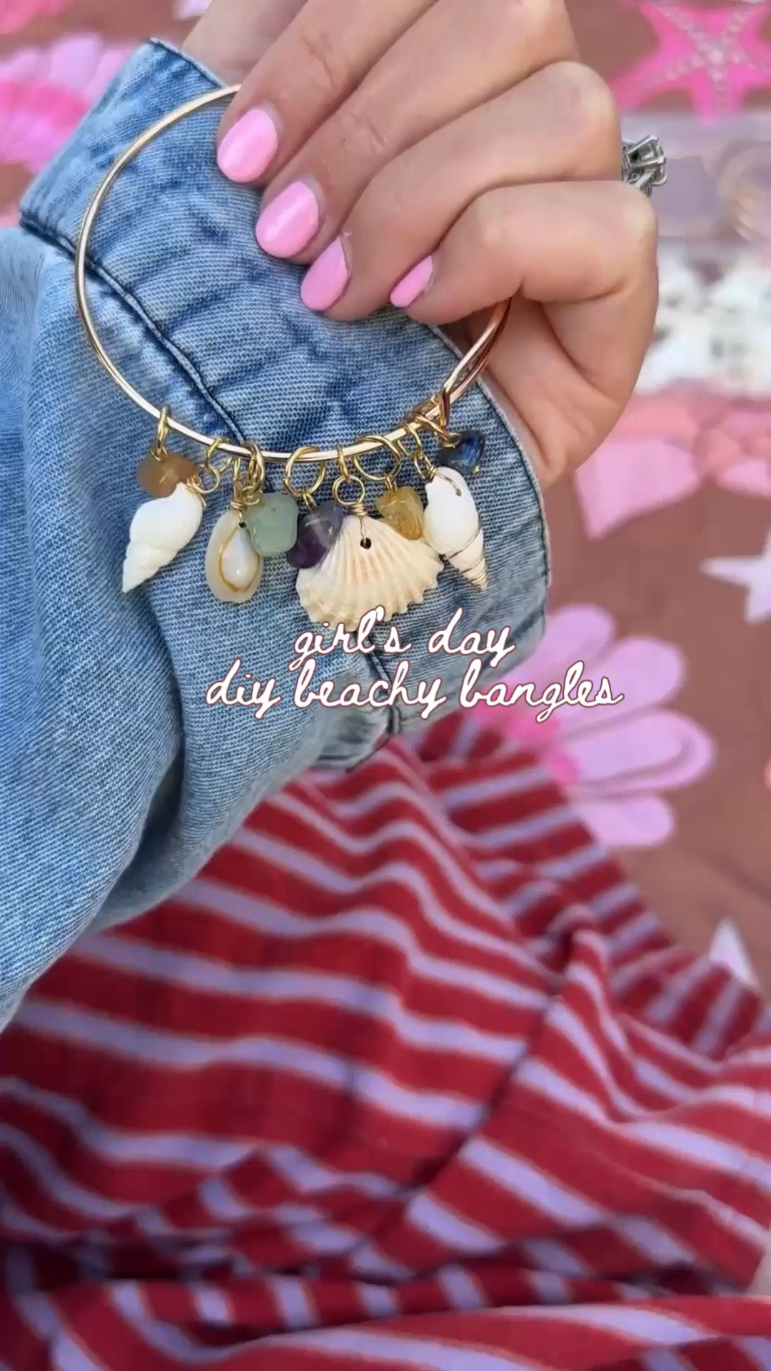 DIY beachy bangles! 🐚🌊🩵

#LTKSeasonal #LTKMothersDay #LTKFestival