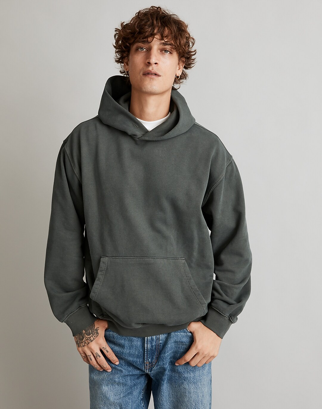 The McCarren Midweight Hoodie Sweatshirt | Madewell