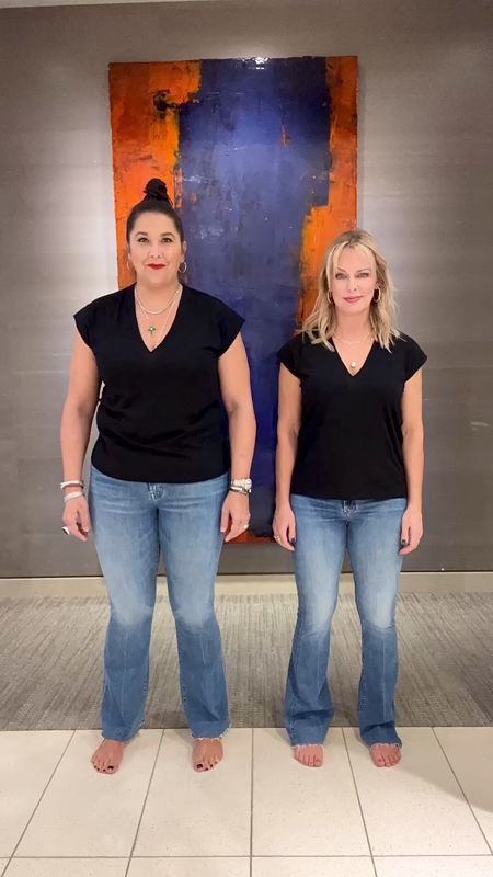 Wearing vs Styled: tall & petite wearing the same denim bootcut style, then we added our own touches…jackets, boots, scarf, handbags! 

#LTKover40 #LTKVideo #LTKstyletip