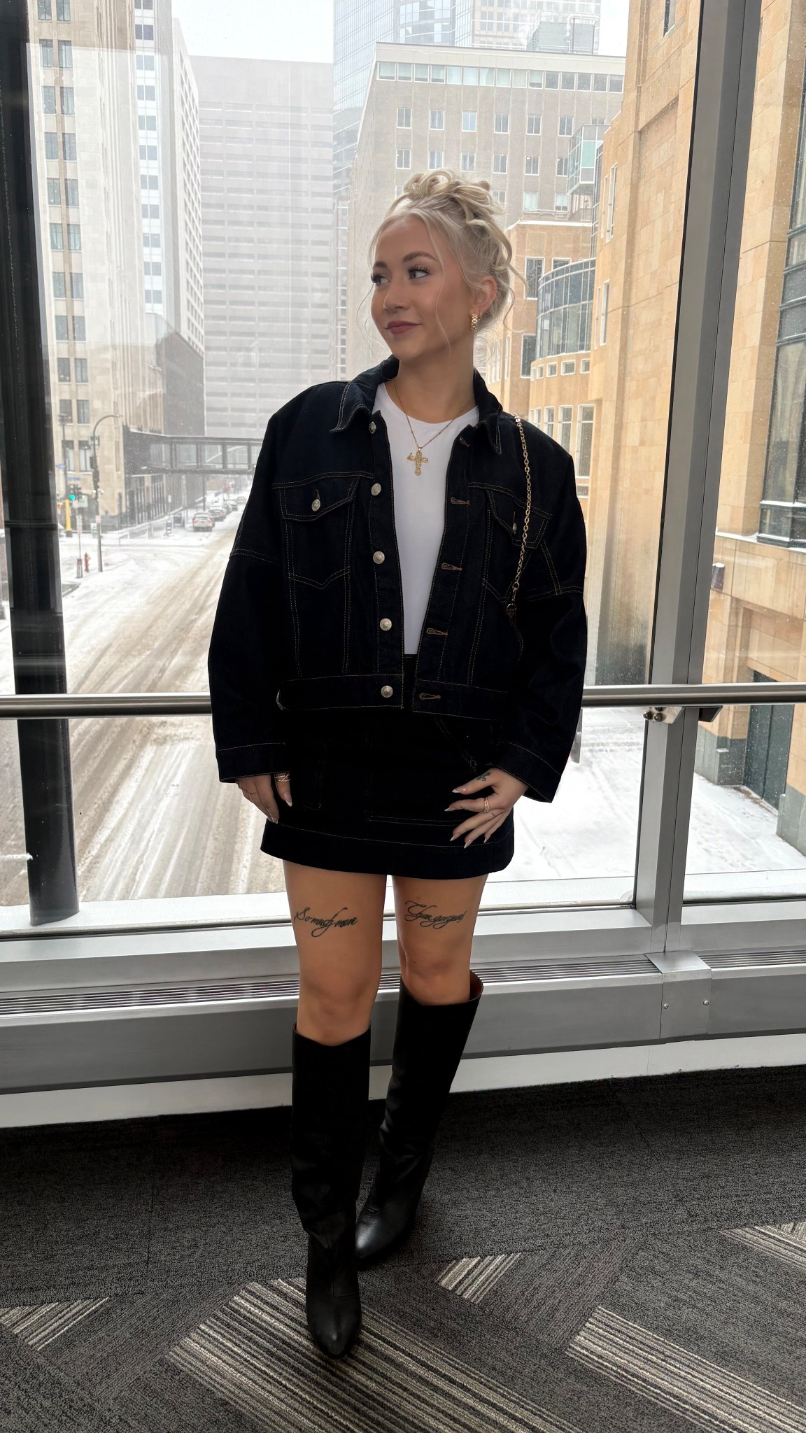 Denim on denim

#LTKootd