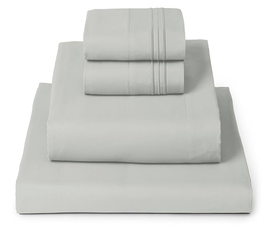 Mellanni Queen Sheets Set - 4 PC Iconic Collection Bedding - Hotel Luxury, Extra Soft, Cooling Be... | Amazon (US)