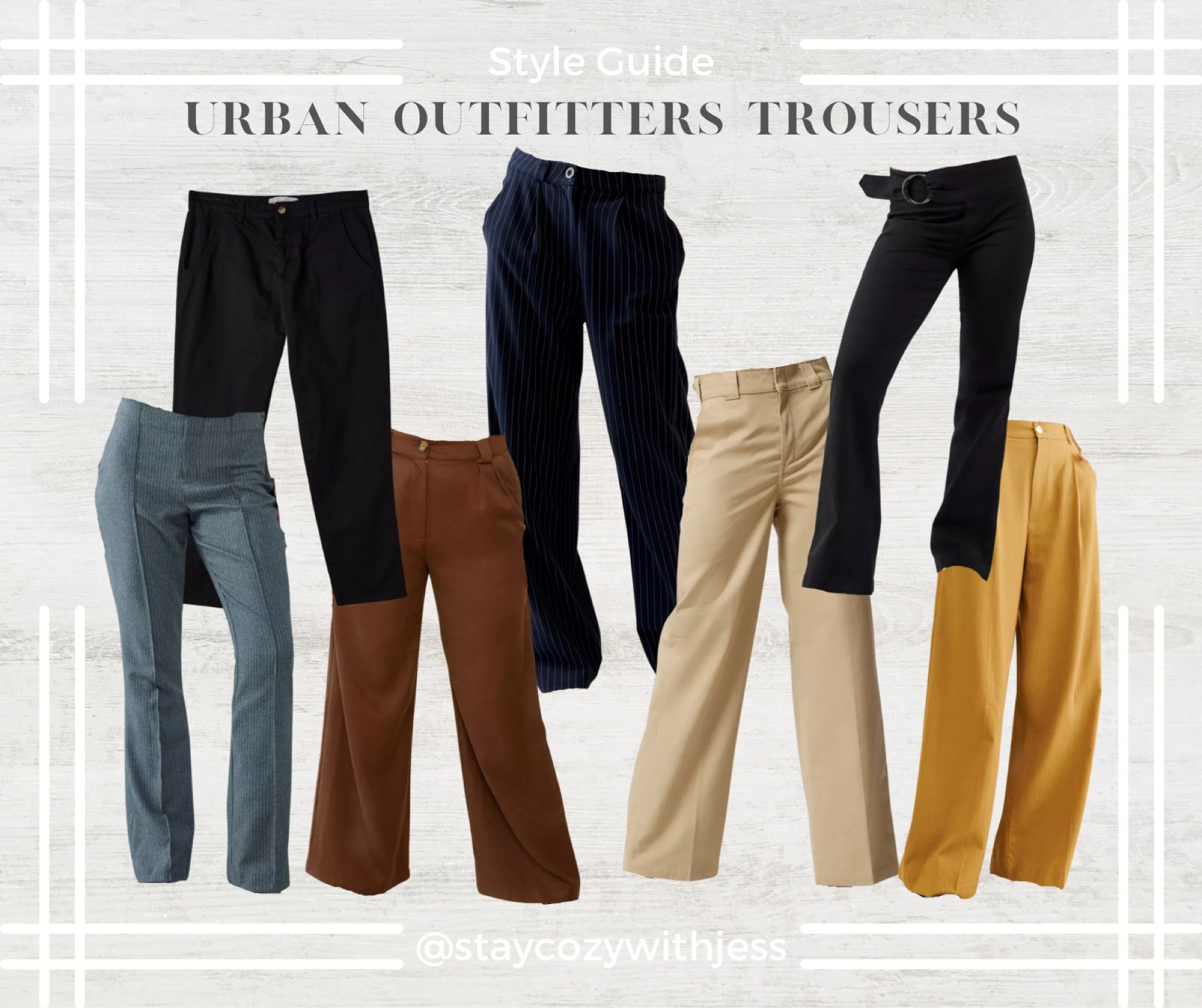 Ahhh! There are a ton of great trousers on Urban’s website! 🤩 Shop the links below and don’t forget to follow me for more daily finds 🫶🏼

Here's how to rock them:
Dress Up: Tailored trousers + crisp blouse = instant office chic. Add heels for power or flats for a relaxed vibe.
Casual Cool: Tuck a graphic tee into high-waisted trousers for effortless style. Sneakers complete the look.
Monochrome Magic: Rock head-to-toe color in wide-leg trousers and a matching sweater for a statement.
Cozy Chic: Tuck a chunky knit sweater into paperbag trousers for a comfy yet stylish winter outfit.
Pattern Play: Pair printed trousers with a neutral top to let the pattern shine.
Cuffed & Cool: Cuff cropped trousers and pair them with loafers for a vintage-inspired look.
Belted Beauty: Cinched waist? Emphasize it with a statement belt for added definition.
Night Out Ready: Dress up sleek trousers with a sparkly top and heels for a glamorous evening.
Don't forget: Play with proportions! Mix oversized blazers with slim trousers or pair skinny trousers with a flowy top 

Stay cozy ❤️,

Jess 💋

#LTKmidsize #LTKstyletip #LTKSpringSale