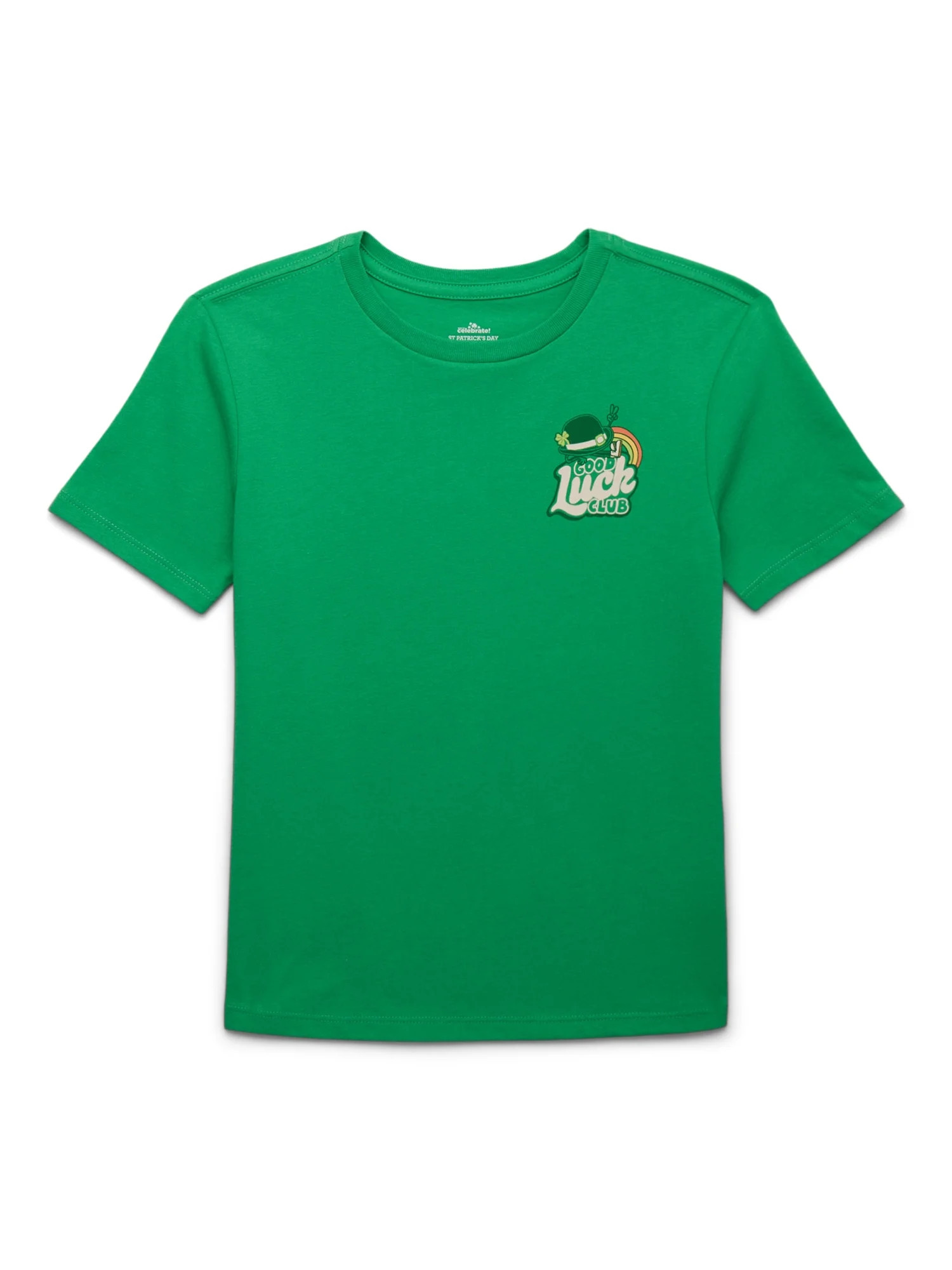 Way to Celebrate Boys St. Patrick's Graphic T-shirt, Sizes 4-18 and Husky | Walmart (US)