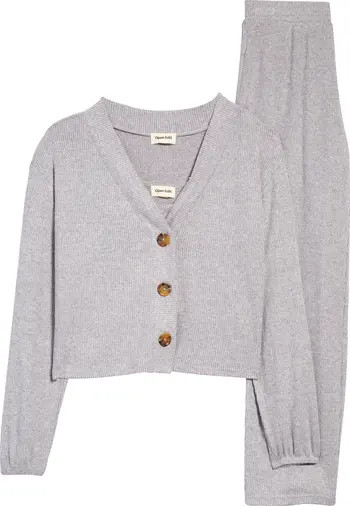 3-Piece So Soft Rib Lounge Set | Nordstrom