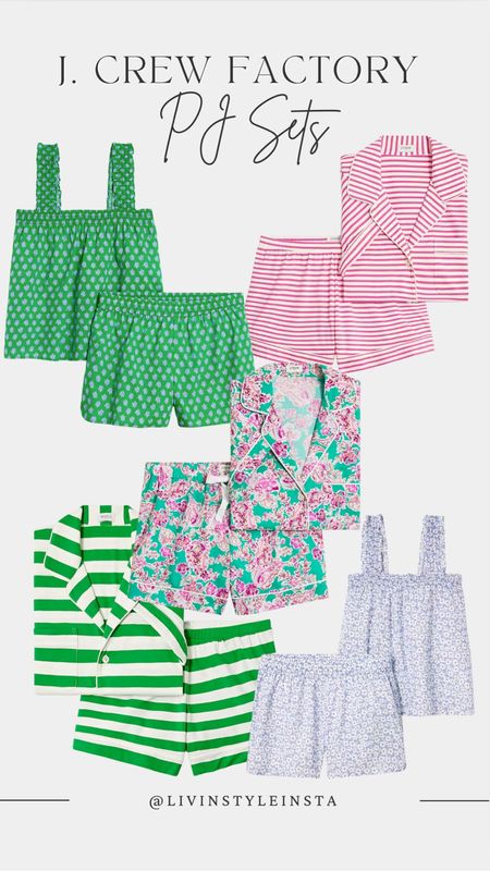 The cutest pj sets from J. Crew Factory are on sale! Such a cute gift idea!

#LTKGiftGuide #LTKSaleAlert #LTKSummerSales