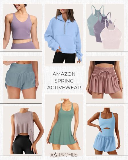 Amazon Spring Activewear // amazon finds, Amazon fashion, Amazon activewear, Amazon athleisure, Amazon spring activewear, Amazon summer activewear, cute activewear, activewear dresses