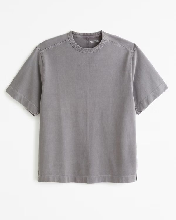 Men's Premium Heavyweight Tee | Men's Tops | Abercrombie.com | Abercrombie & Fitch (US)