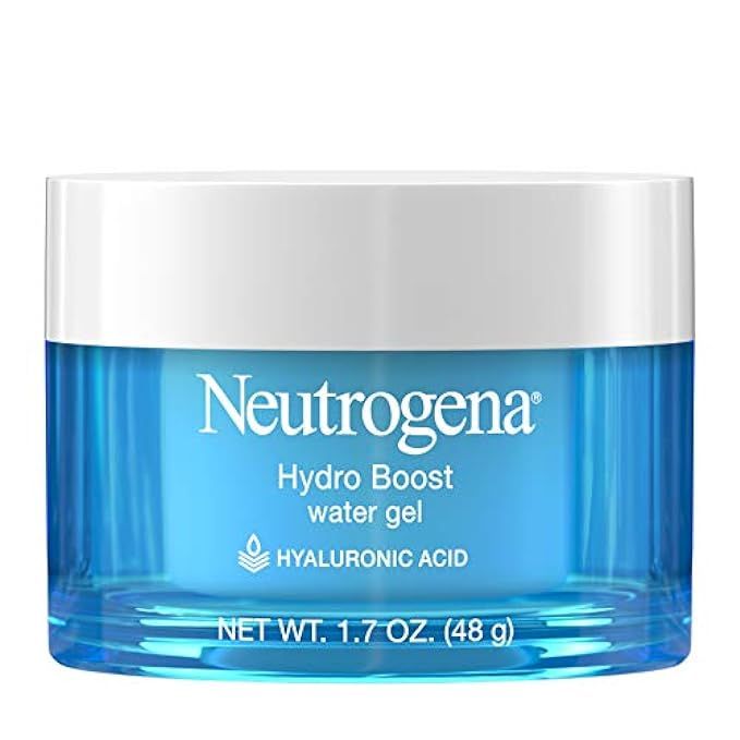 Neutrogena Hydro Boost Hyaluronic Acid Hydrating Water Face Gel Moisturizer for Dry Skin, 1.7 fl. oz | Amazon (US)