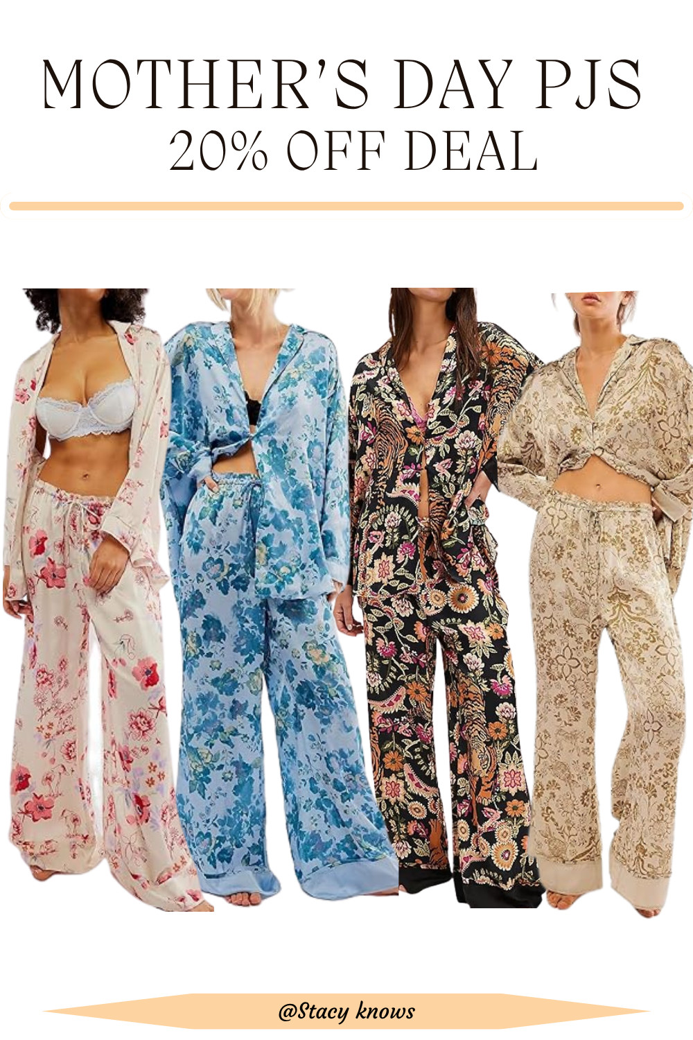 Treat her to the ultimate luxury this Mother's Day with this stunning satin pajama set—now 20% off for a limited time! 
This 2-piece floral set features a classic long-sleeve button-down top and matching bottoms, blending a "quiet luxury" feel with everyday comfort. It’s the perfect elevated gift for the woman who deserves a little extra pampering. Don't miss out on this deal!#MothersDayGiftIdeas
#SatinPajamas
#LTKSaleAlert
#GiftForHer
#SleepwearStyle
#MothersDay2026
#FloralPajamas
#LuxuryLoungewear 

 #LTKMothersDay #LTKootd #LTKstorytime