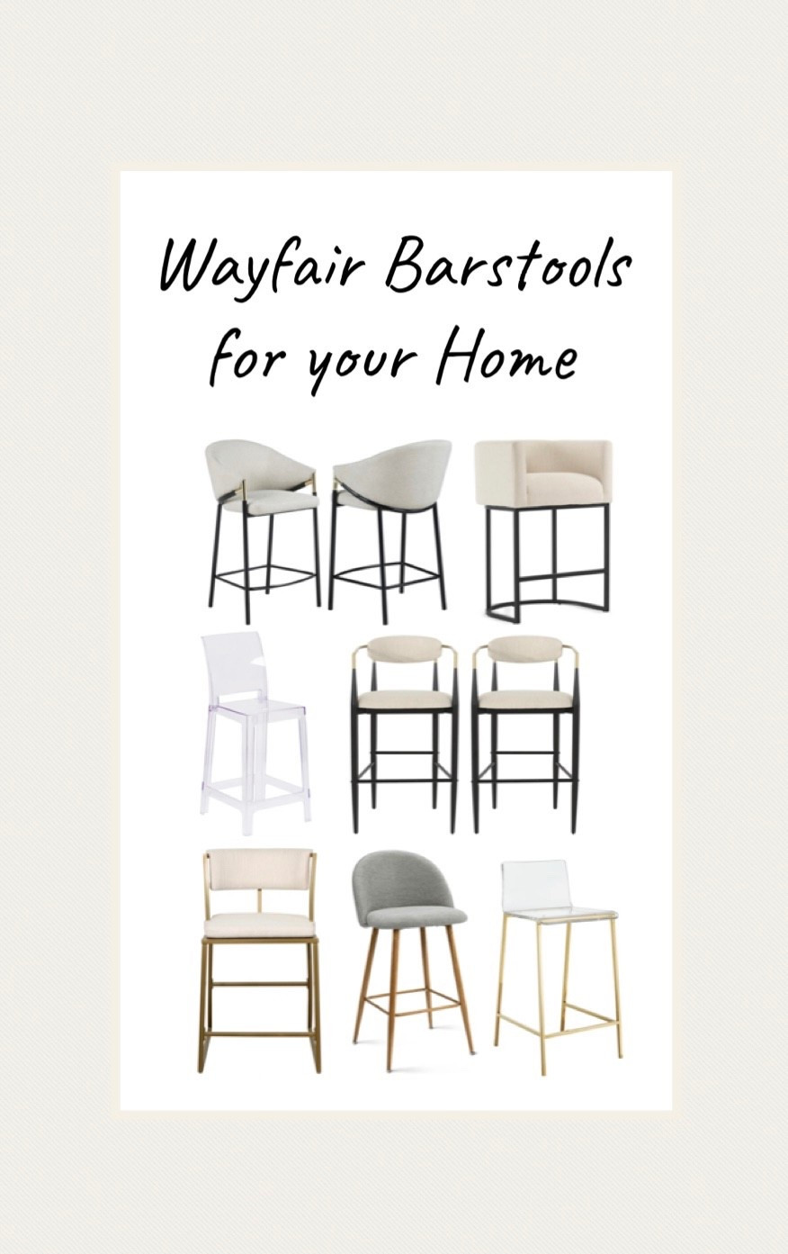 Beautiful Wayfair kitchen bar stools 

#barstools 

#LTKSeasonal #LTKHome
