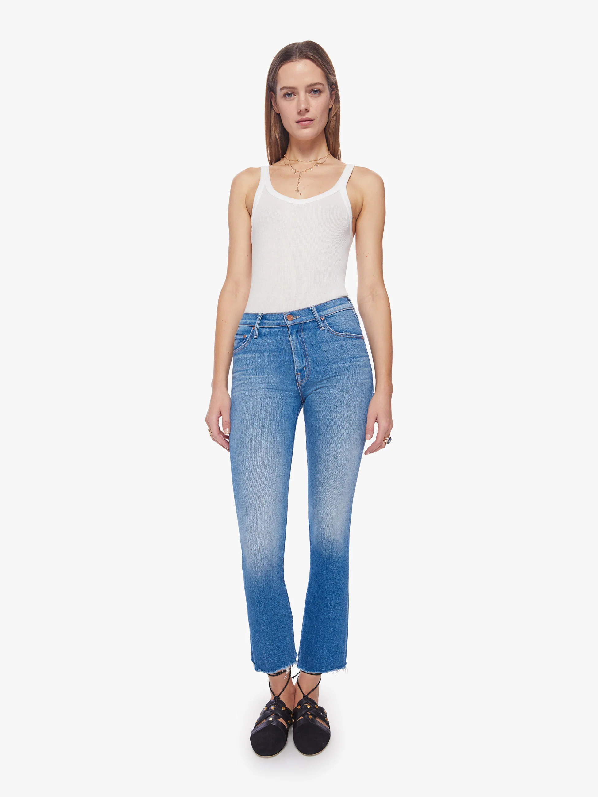 The Insider Ankle Fray | Mother Denim