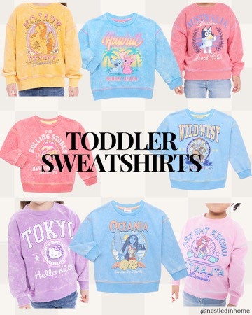 New Toddler Sweatshirts✨

#LTKKids
