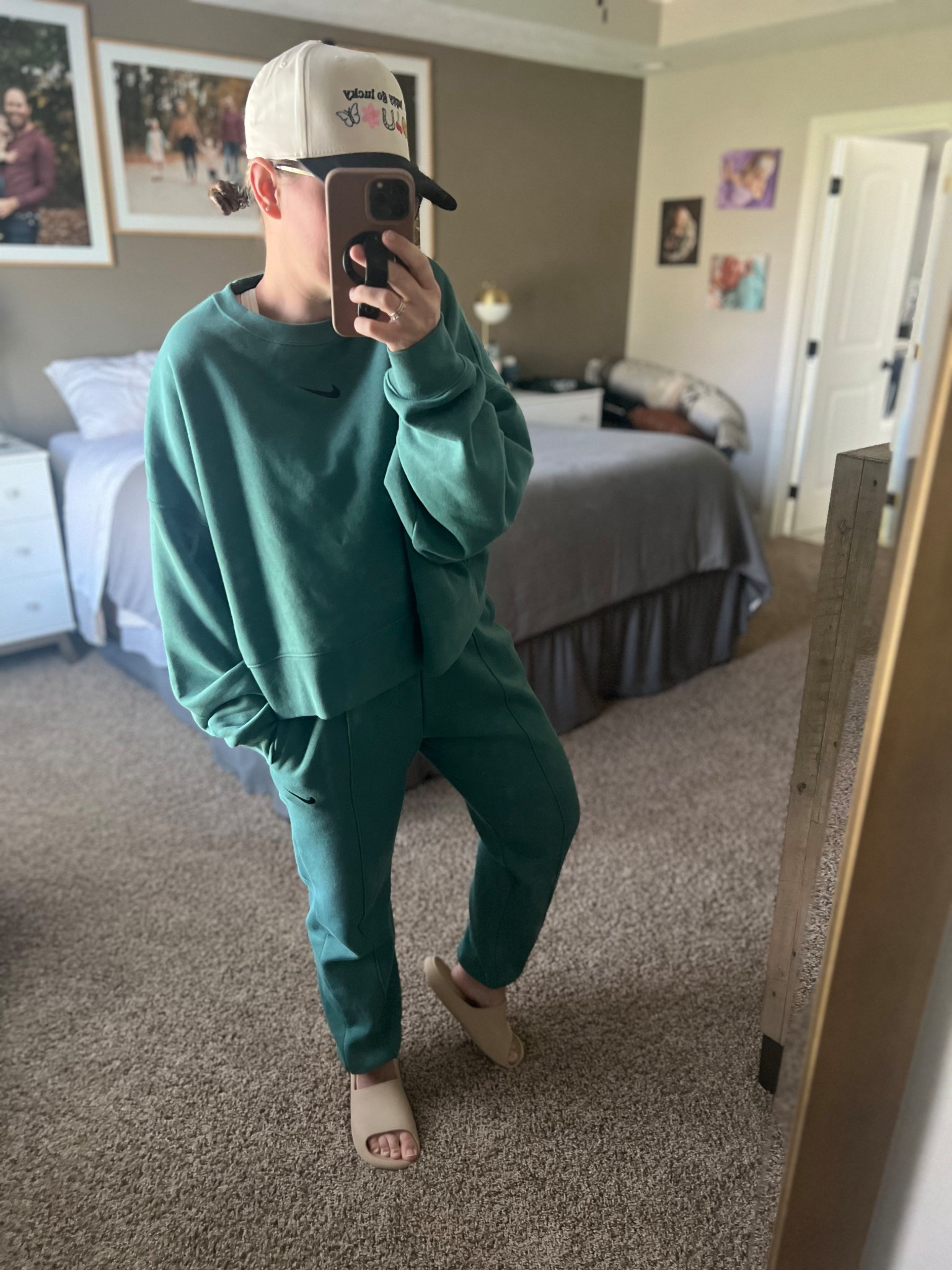 Nike Phoenix Fleece sets make the BEST comfy cozy gifts — love this color, but variety of others + neutrals too!

Sweatshirt - MEDIUM
Jogger Sweatpants - SMALL (not my typical, but they run slouchy/oversized)

Fall Style, fall outfits, comfy cozy, comfy pants, flannels, work outfit, thanksgiving outfit, Christmas outfits, holiday, gift guide, gift ideas, holiday gifting, comfy outfit, fall mom style, cozy season, flannel shirt, travel outfits, mom fashion, fall fashion, sahm style, sahm fashion, sahm outfits, outfit ideas, fall outfit ideas, Ugg clogs, slippers, amazon style, amazon fashion, Amazon outfits, Amazon outfit ideas, Amazon look for less, look for less, free people look for less, free people inspired, Amazon style, Christmas pajamas, holiday pajamas, Christmas jammies, holiday jammies, lounge set, comfy sets, Christmas, holiday shopping; gift guide, Christmas shopping, Black Friday, cyber Monday, aerie, American Eagle, sweatshirt, crew neck, Christmas jammies, pajamas l, Christmas pajamas, lounge, comfy cozy, comfy outfit, casual outfit, mom style, sahm style, lounge set, nike sets, jog sets, activewear sets

#LTKGiftGuide #LTKmomlife #LTKActive