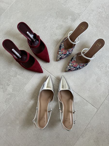 Kitten heel mules give you the perfect lift. Explore this beautiful collection by Manolo Blahnik, Malone Soulier and more. Spring is here and your kicks should match the beautiful weather. 

#LTKsalealert #LTKshoecrush #LTKSeasonal