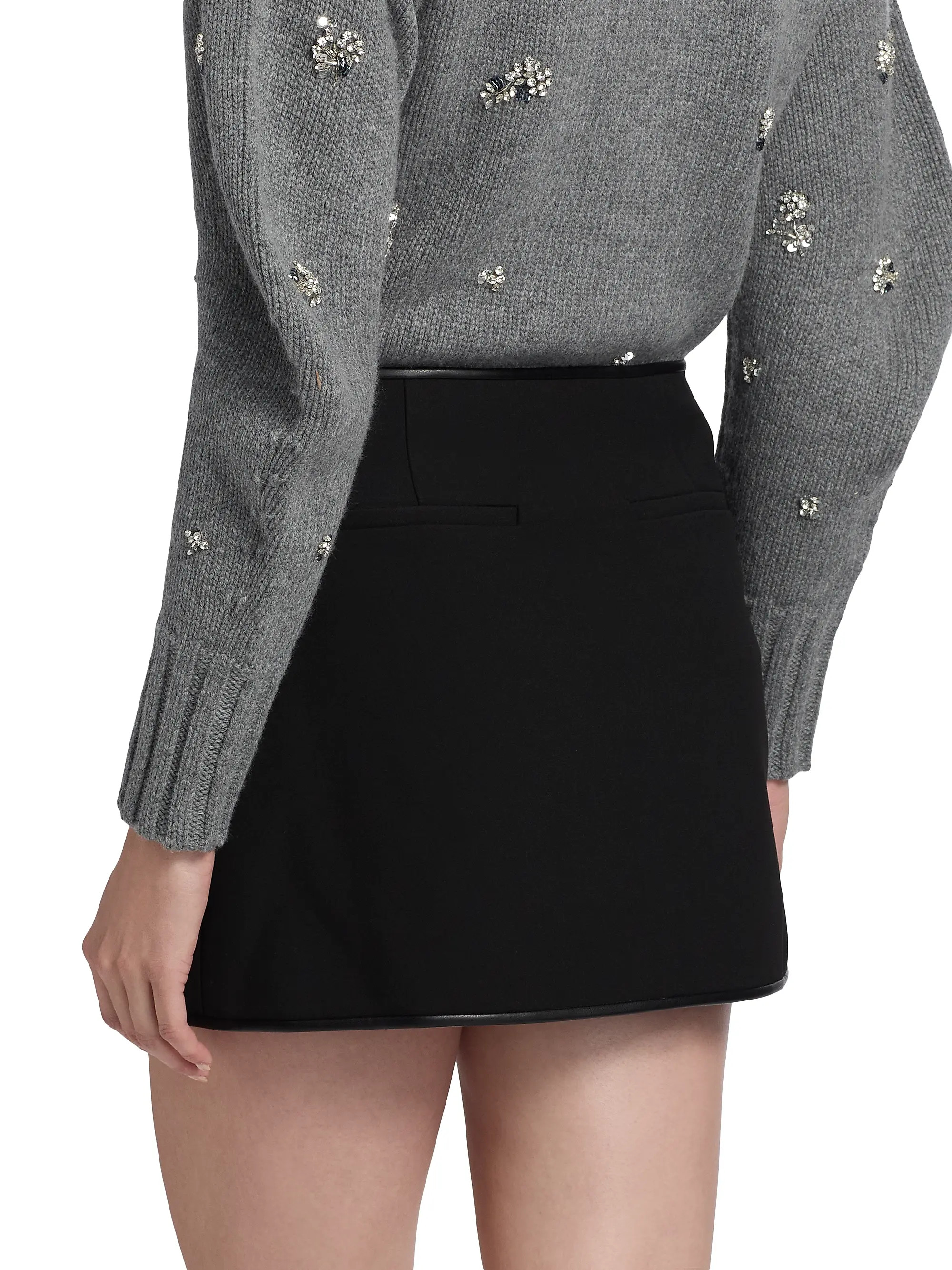 Sheridan Wrap-Style Miniskirt | Saks Fifth Avenue