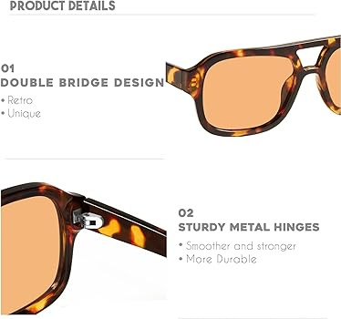 mosanana Small Aviator Sunglasses for Women with Small Face Narrow Style MS52362 | Amazon (US)