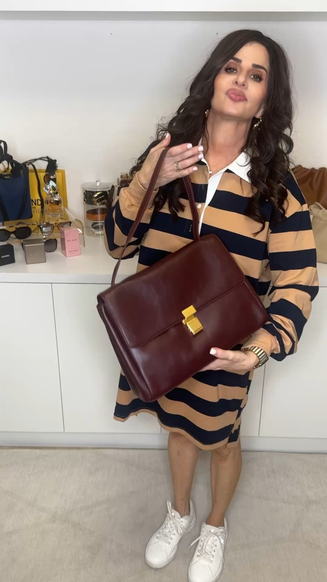 Leather bag , great quality! In love with it . 

#LTKOver40 #LTKStyleTip #LTKItBag