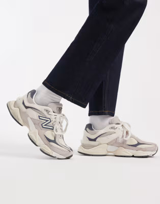 New Balance 9060 trainers in grey and navy | ASOS (Global)