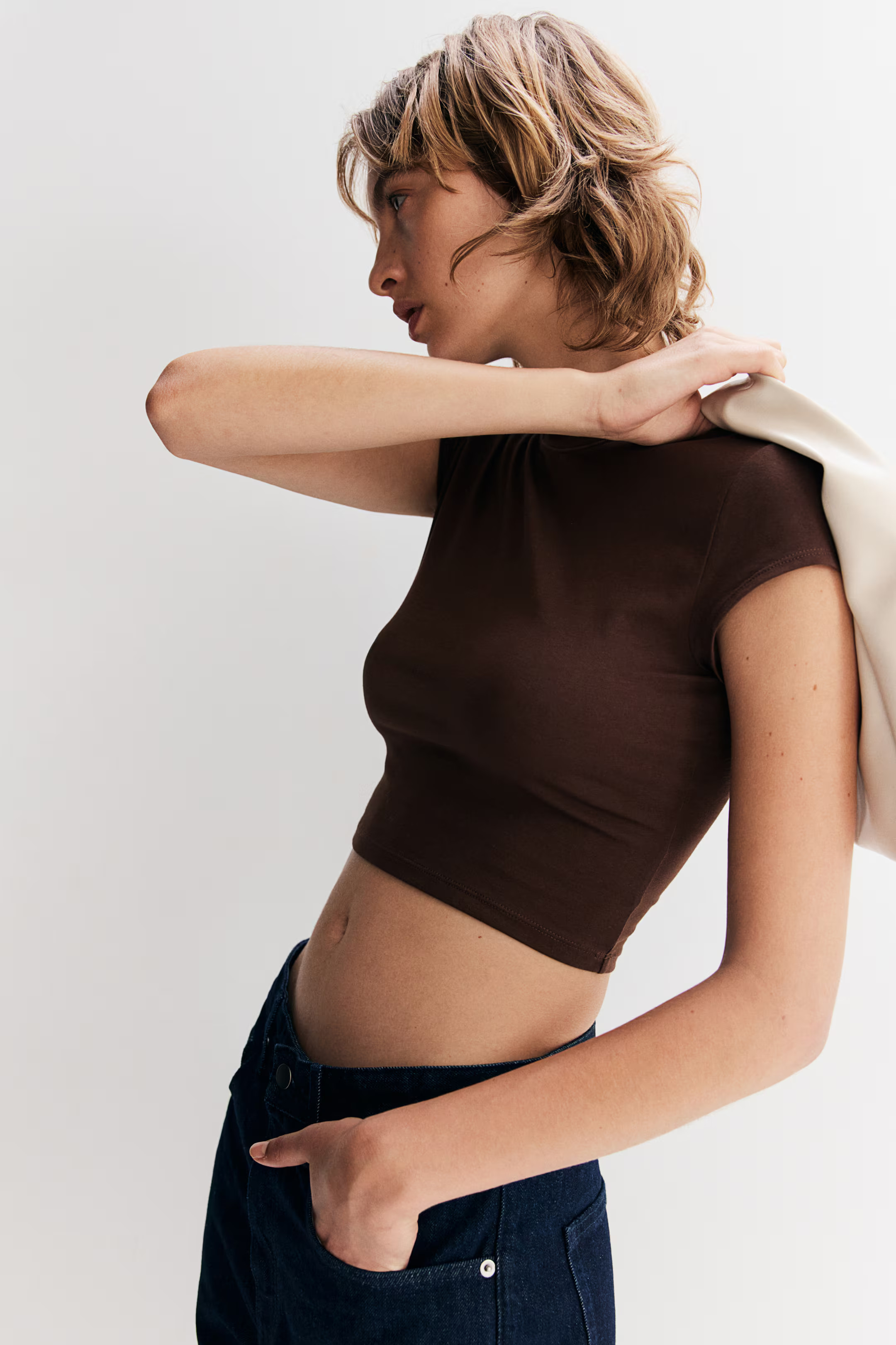 Short Cotton Top | H&M (US + CA)