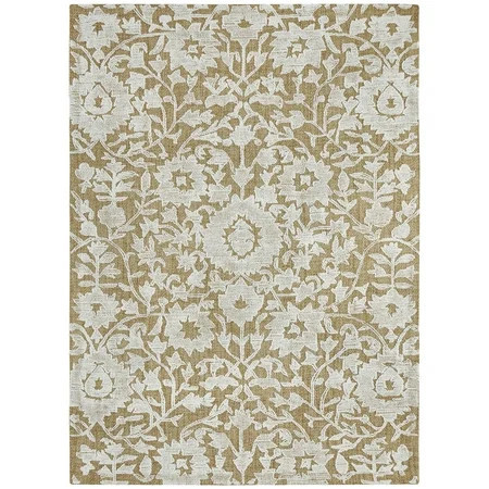 My Texas House Natural Wool Floral Indoor Area Rug, 5' x 7' | Walmart (US)