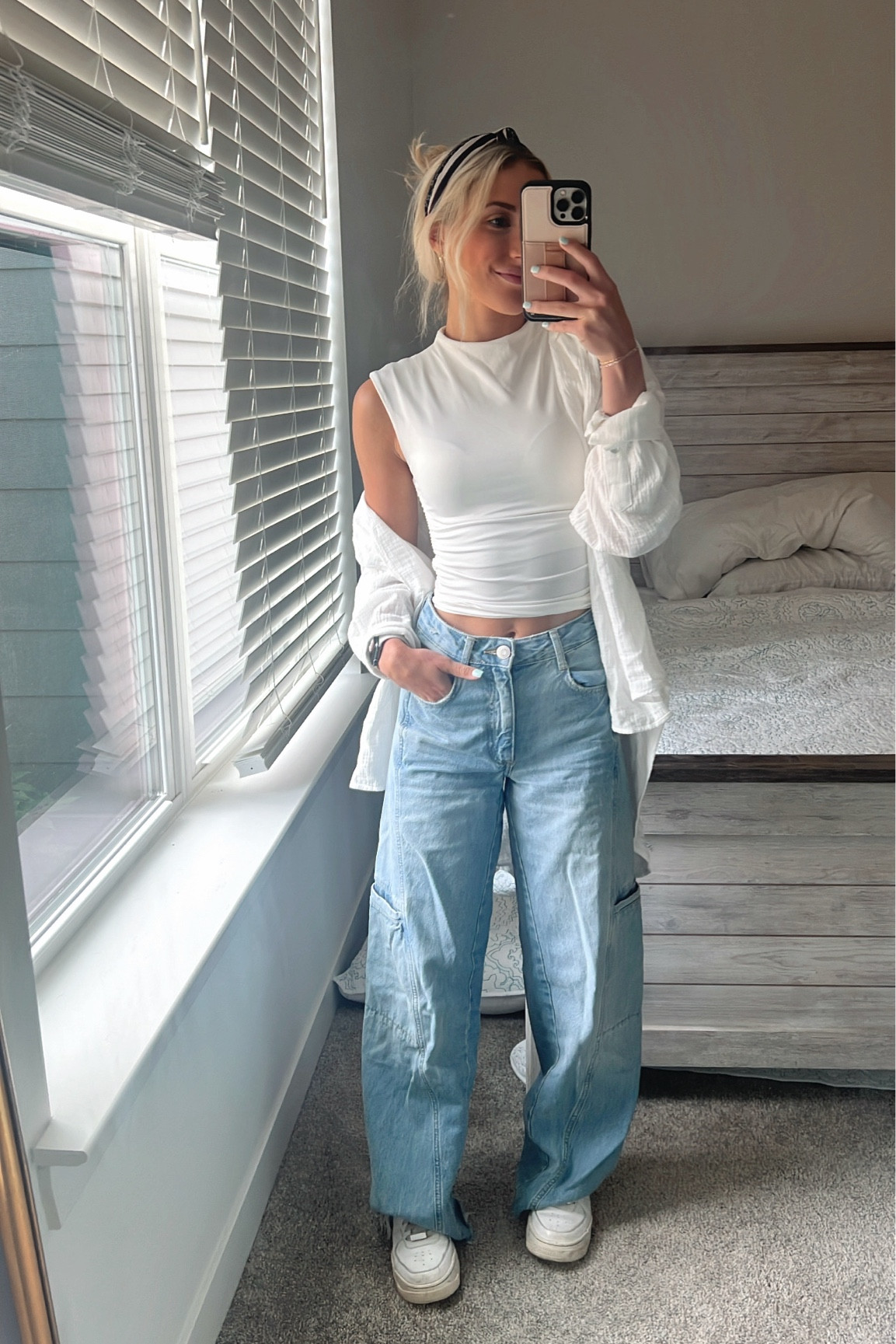 Jeans are Zara, but tagged a similar pair I love!

#LTKWorkwear #LTKBeauty #LTKStyleTip