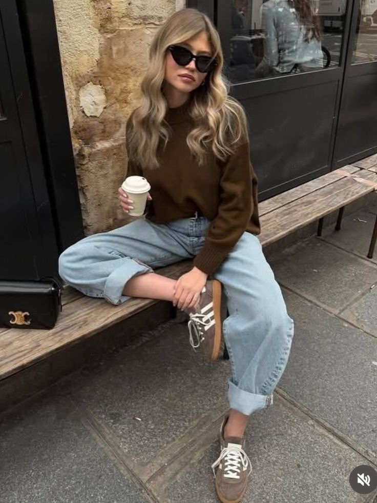 Fall outfit

Fall 2025 fashion trend outfit inspo:
Brown sneakers