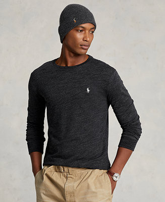 Polo Ralph Lauren Men's Classic-Fit Jersey Long-Sleeve T-Shirt - Macy's | Macy's