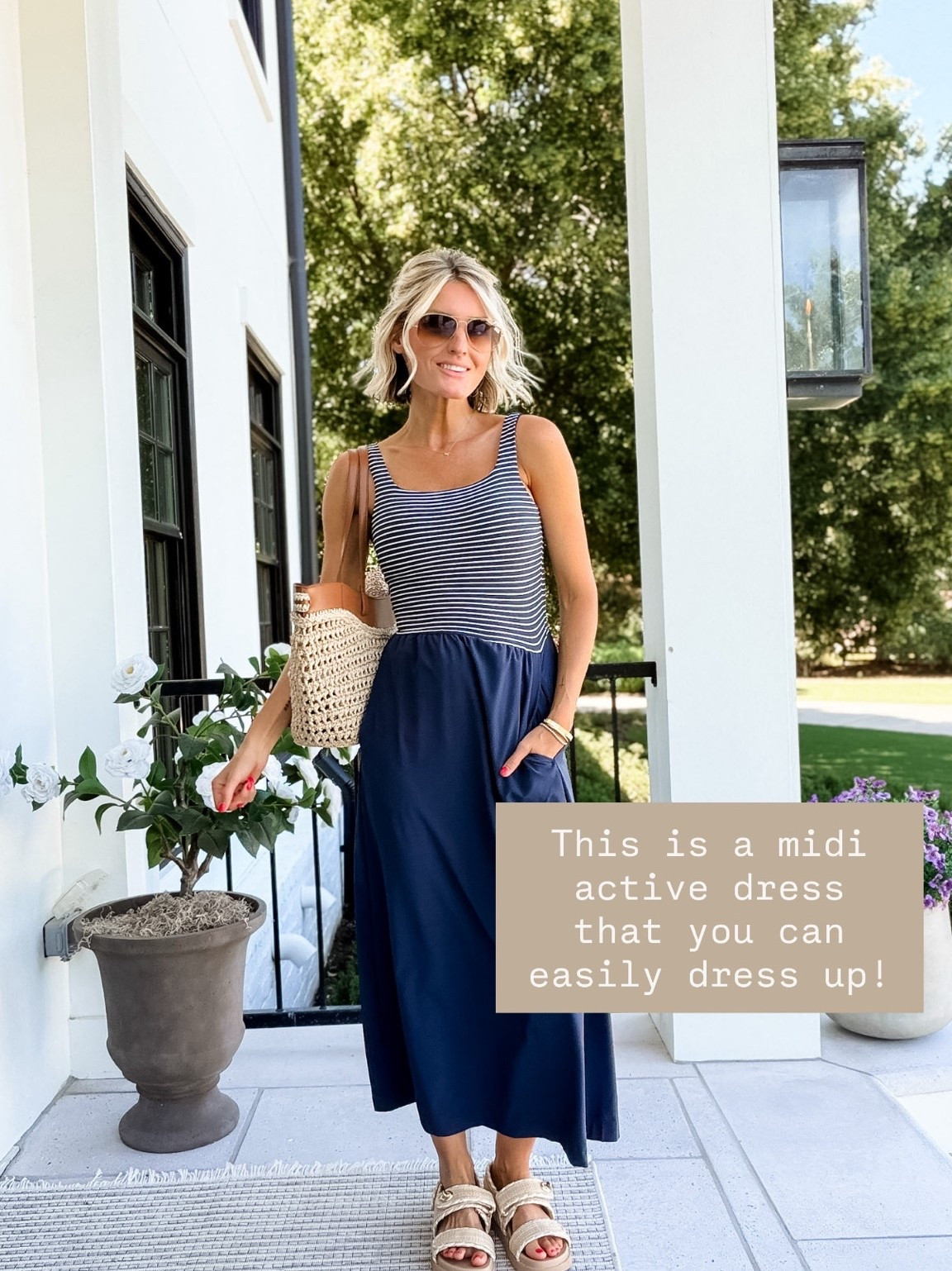 This dress is perfect for traveling this summer! So classic with the navy & white stripe! Currently on sale! Wearing XS.

Loverly Grey, Target find, Target fashion, maxi dress, travel dress, sale alert

#LTKSaleAlert #LTKootd #LTKActive