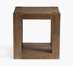 Rockport Reclaimed Wood Side Table (24") | Pottery Barn (US)