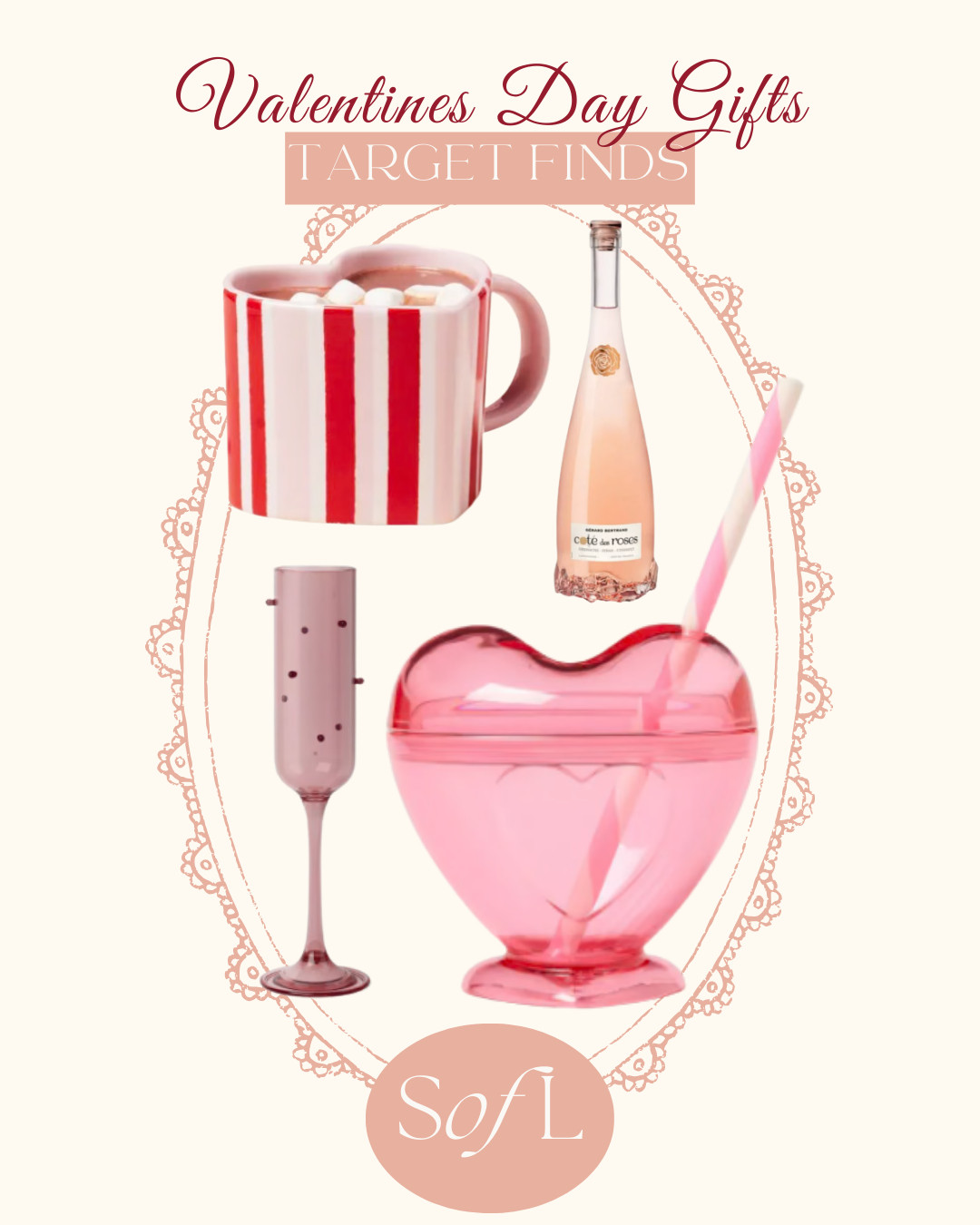 Valentines Day gifts from Target! Flirty drinkware finds including heart shaped tumblers, coffee mugs, champagne, and champagne flutes. Including other finds from Amazon!
#valentinesday #target #targetfinds #giftsforher #vdaygifts #drinkware #coffeemug #mugs #tumbler #champagne #champagneglass #champagneflute  

 #LTKValentine #LTKSeasonal #LTKHome