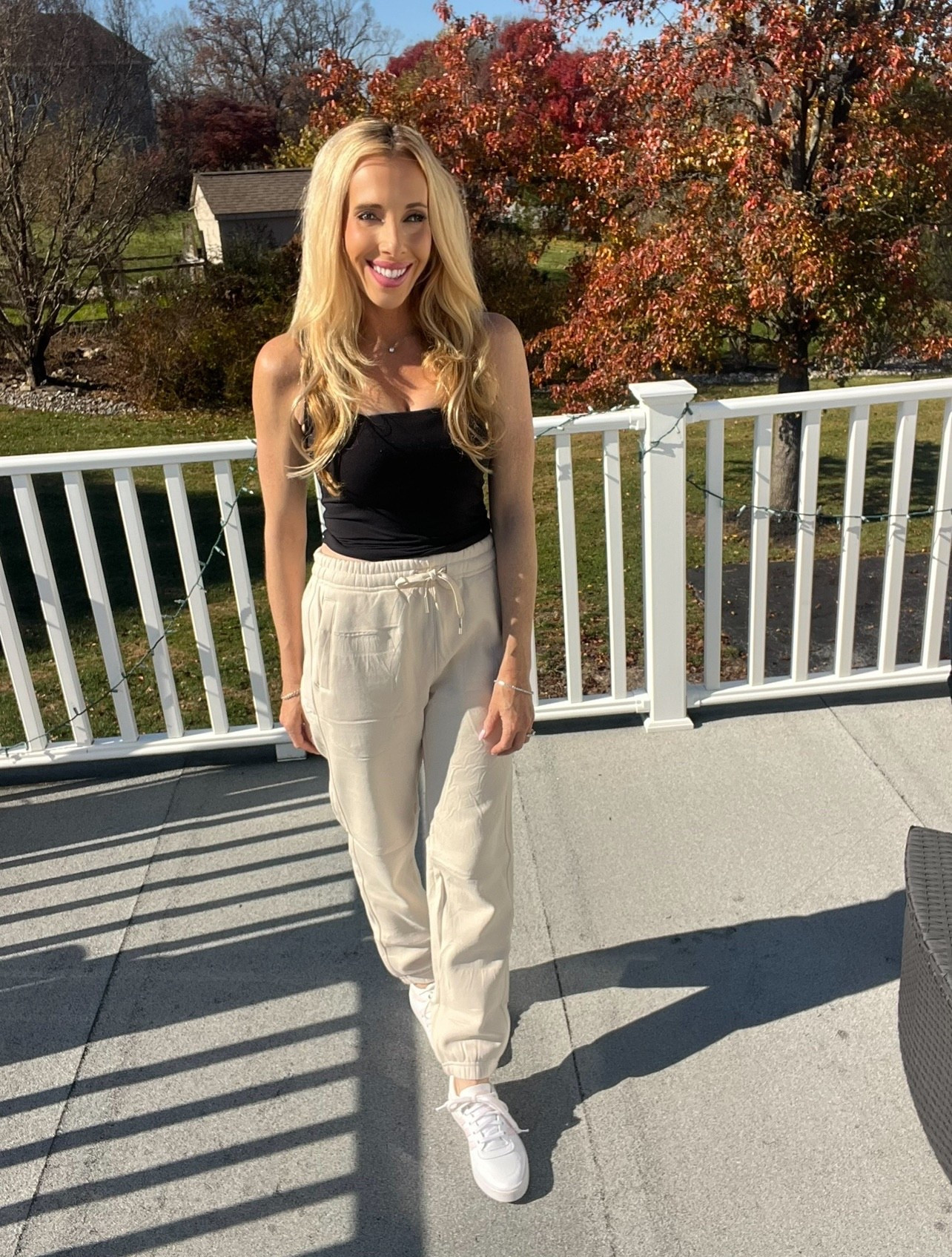 Cozy fleece lined sweatpants❤️

#LTKFindsUnder100 #LTKStyleTip #LTKSaleAlert