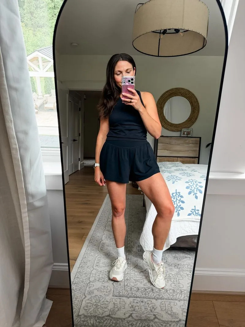 Workout outfit!  

 #LTKdayinmylife #LTKfitnessgoals #LTKmorningroutine