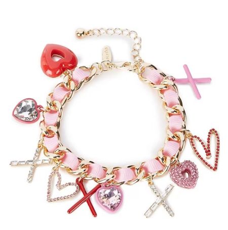Natasha Accessories Rhinestone Heart Charm Bracelet.

#LTKGiftGuide #LTKfindsunder50 #LTKMostLoved