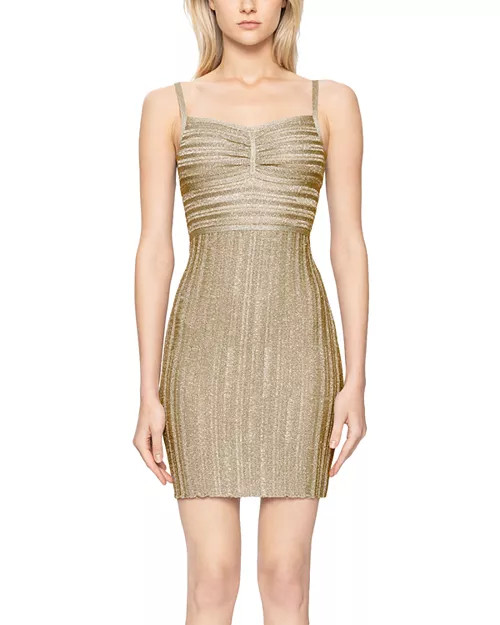 Hervé Léger Eyelash Knit Mini Dress  | Bloomingdale's Women | Bloomingdale's (US)